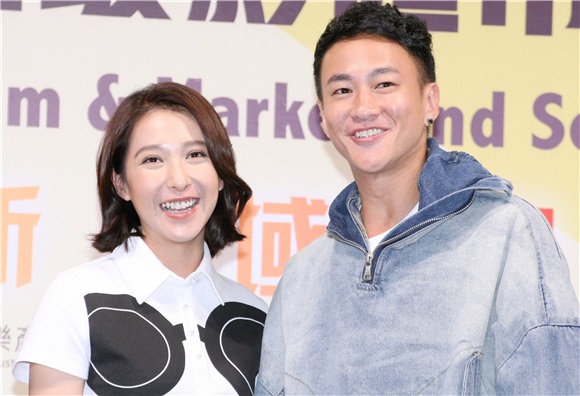 何润东、杨晴等出席「2017 年新加坡亚洲电视论坛及内容交易市场暨新加坡影汇市场展行前记者会」