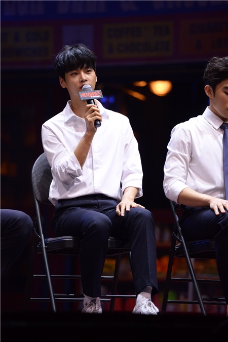 音乐剧《IN THE HEIGHTS》举行媒体见面会 VIXX成员N、BlockB成员U-KWON等出席