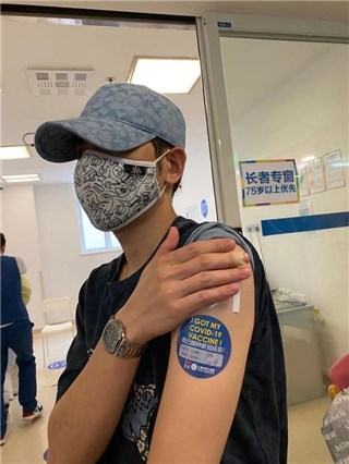 萧敬腾上海打疫苗！经纪人证实已完成第一剂接种早想打了