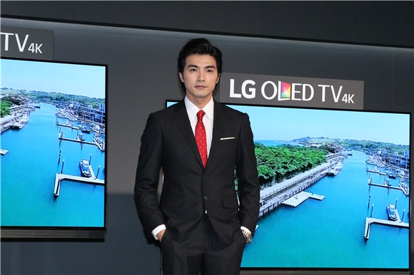 贺军翔出席《LG OLED TV》上市记者会