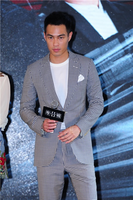 彭于晏、杨佑宁 现身《寒战2》上海记者会