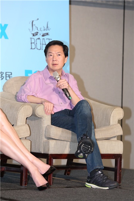 美剧《初来乍到》台北记者会 许玮宁友情客串肯-郑妻子