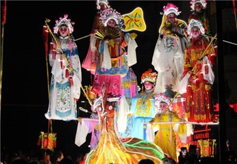 乐清蒲岐抬阁《贵妃醉酒》