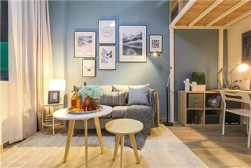 图2 BIG+碧家国际社区loft客厅