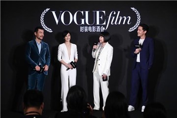 (图:Angelica对话胡歌、廖凡、桂纶镁)