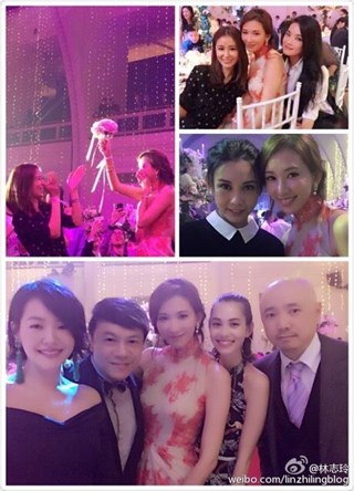 三大黄金剩女两个已嫁  林志玲抢到捧花没用?