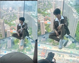王俊凯分享眼底的世界   粉丝感叹看到外景都怂了