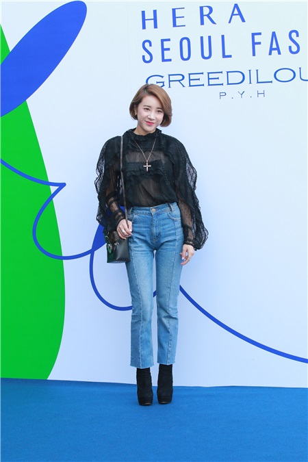 李珉廷、张水院、赵权、智淑等出席首尔时装周活动