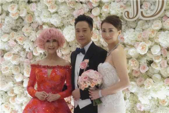 宣萱、吴卓羲、薛家燕等参加艺人陈曼娜女儿Joie & Dicky婚礼晚宴