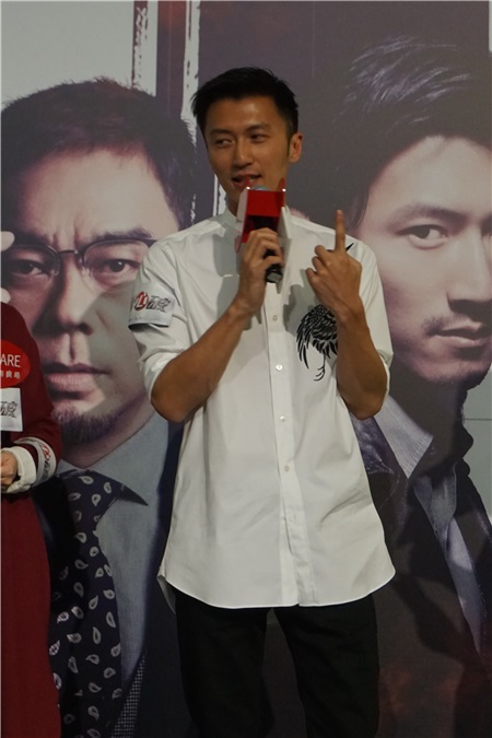 刘青云、谢霆锋、范晓萱、吴品儒等出席电影《惊心破》慈善首映