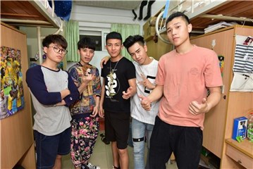 一宿舍五男生全部进入广州快男十强