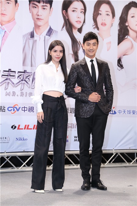 林佑威、李毓芬、沈志明、赖琳恩、刘庭均出席中视《来自未来的史密特》记者会