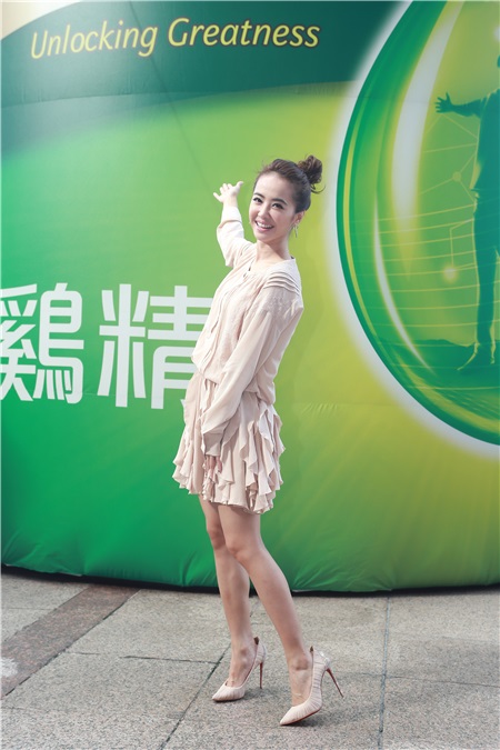 蔡依林出席白兰氏行动健康博物馆开幕记者会
