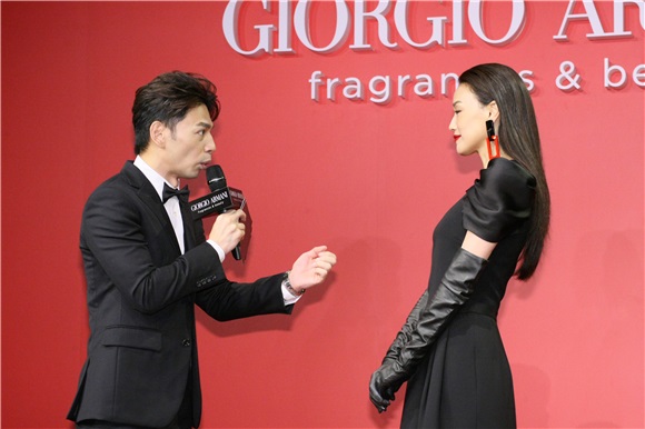 舒淇出席《GIORGIO ARMANI》记者会