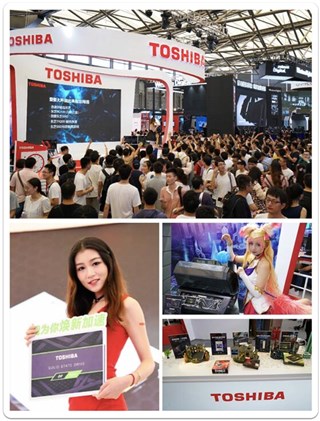 急速芝芯 不止於快！东芝储存2018 ChinaJoy展台盛况