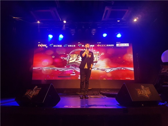 洪卓立、泳儿出席2016《麦王争霸》海选记者会