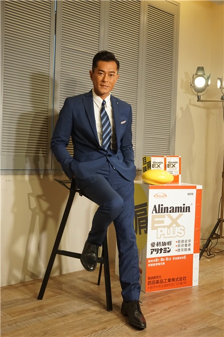古天乐出席品牌拍摄活动