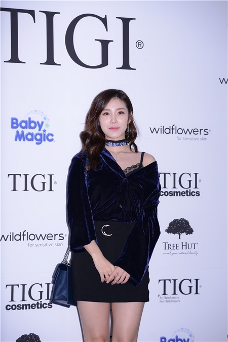 模特兼放送人Angelina Danilova、全烋星、Jessi等出席某品牌活动