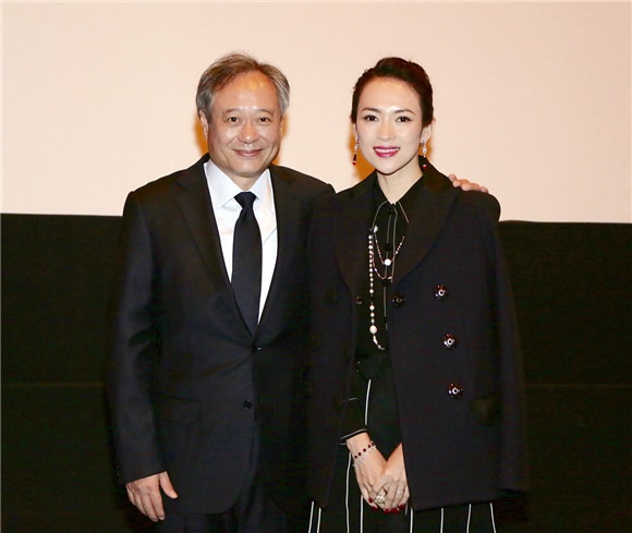 又见安叔玉娇龙!章子怡助阵李安新片首映礼