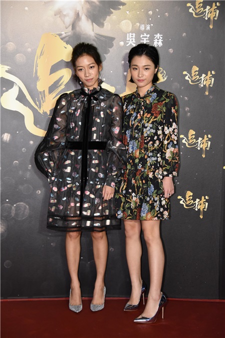 电影追捕在台举办首映会 吴宇森率河智苑、樱庭奈奈美、吴飞霞盛装出席宣传造势