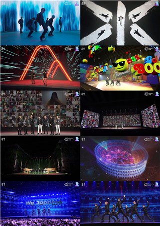 SuperM全球首个线上专用演唱会於26日精彩呈现，开启演唱会新未来！