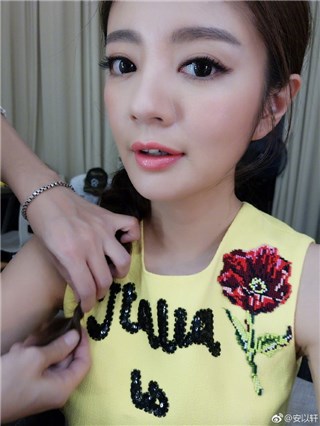 安以轩的美 让她成为最称职的代言人