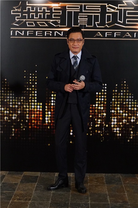 廖碧儿、罗仲谦、罗家良、苏丽珊、梁靖琪等出席电视剧《无间道》发布会
