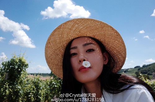 张天爱晒高解析未修大图求P  网友：美女太实在