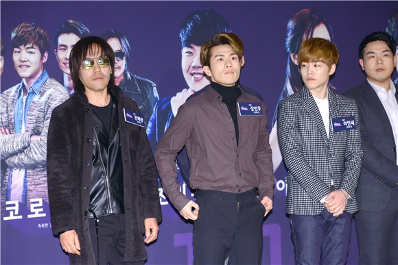 Mnet 《Super StarK 2016》TOP7记者会 金英根、东宇硕等出席