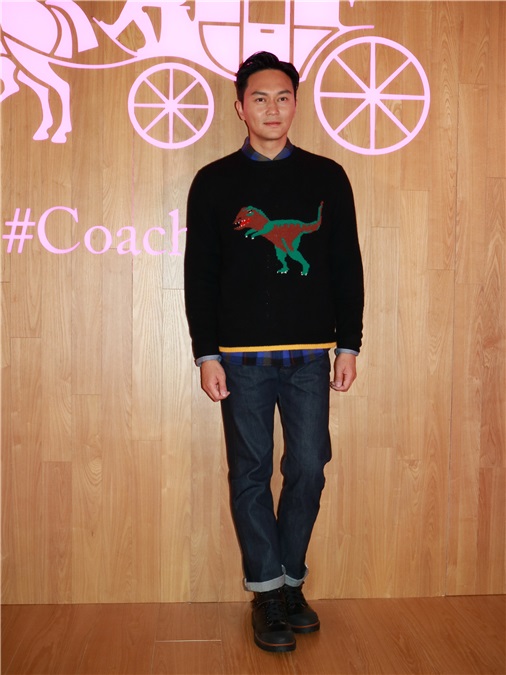 郑秀文、张智霖等出席「COACH 75周年限定店开幕礼」