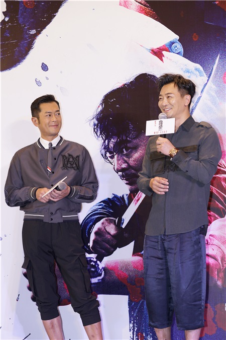 《杀破狼·贪狼》古天乐吴樾众主创亮相广州 「刚柔并济」颠覆动作片固有印象获赞