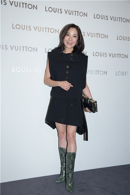 杨紫琼、乐基儿、文咏珊和任达华琦琦夫妻出席时装活动
