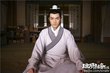 胡歌《琅琊榜》(图片来源:新浪微博)