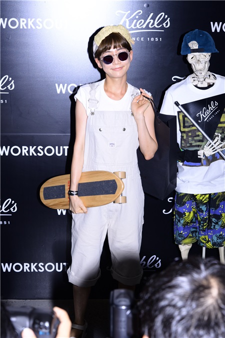 品牌Kiehl’s(契尔氏)Photo wall举行活动 SHOW ME THE MONEY第四季优胜GXNZI等出席