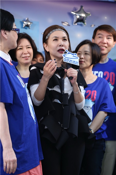 张小燕、黄子佼、张清芳等出席《飞碟电台廿周年庆》记者会