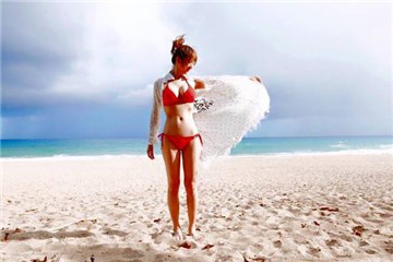 都怪天气太热 众女星「双球」在衣服里待不住啦！
