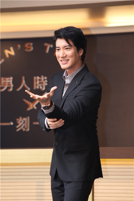 王力宏出席《SEKO手表》记者会