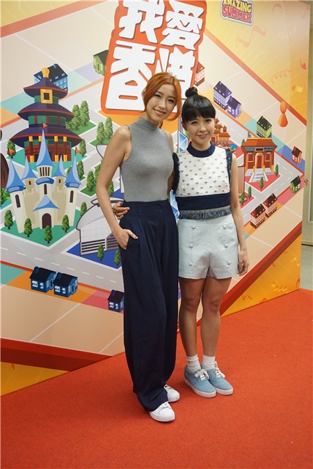 谭咏麟、苗侨伟、戚美珍等为好友曾志伟的游戏节目《我爱香港》担任嘉宾