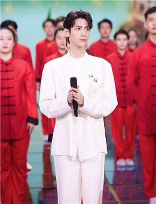 罗云熙亮相央视五四晚会  用歌声传递千年中医文化