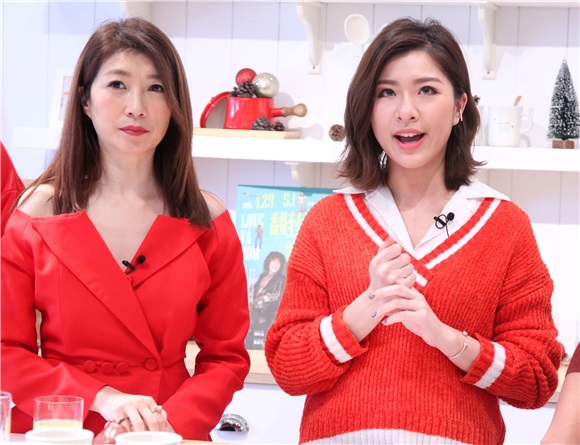 曾国城、黄嘉千、窦智孔、关诗敏等出席《爱呀,我的妈!》圣诞派对餐