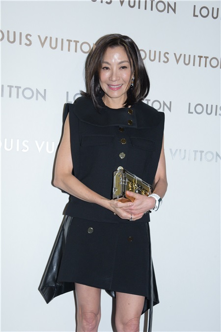 杨紫琼、乐基儿、文咏珊和任达华琦琦夫妻出席时装活动