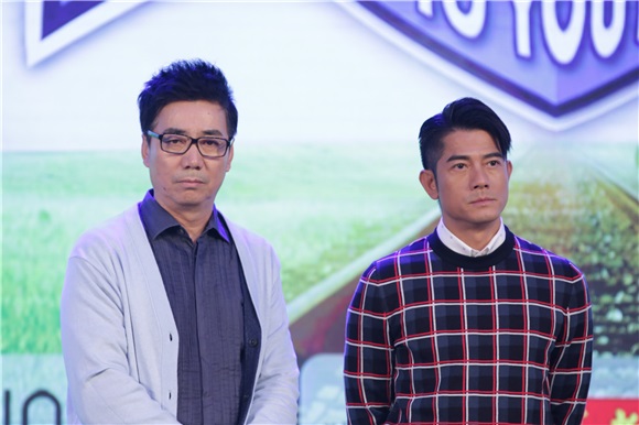 郭富城、林志颖、孙杨、华少、范明和韩东君等出席《我们十七岁》新闻发布会