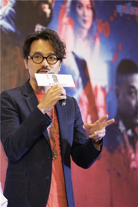 《杀破狼·贪狼》古天乐吴樾众主创亮相广州 「刚柔并济」颠覆动作片固有印象获赞