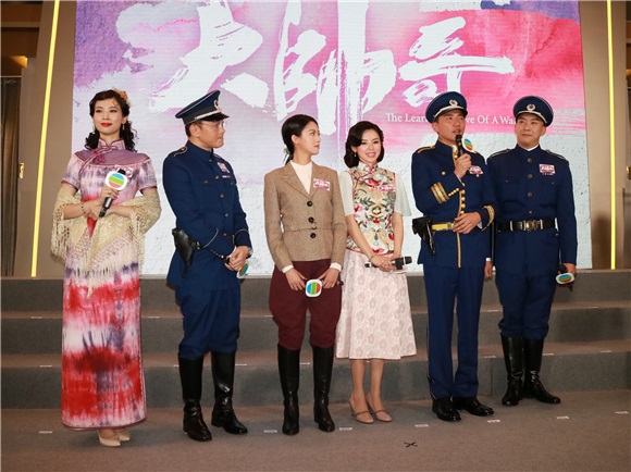 张卫健、王祖蓝、郭晋安、郑欣宜等出席Tvb50周年献礼活动