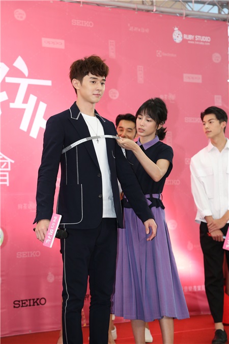 林心如、张轩睿、高圣远、李李仁等出席戏剧《我的男孩》开镜记者会