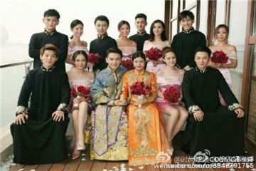陈妍希、陈晓结婚了！ 陈乔恩、阿娇等组史上最正伴娘团