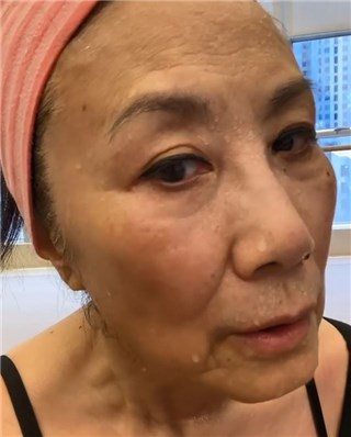 上传运动爆汗素颜照．汪明荃自封Sammi 2.0叫板