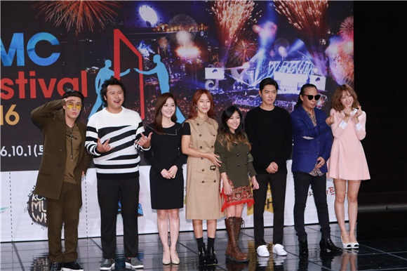 2016 DMC Festival’》举办记者见面会 EXIDHaNi 、朴正炫、白智英等出席活动