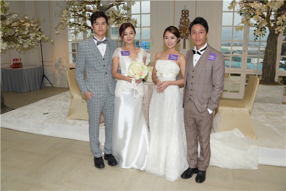 陈家乐、卫诗雅、麦子乐、岑紫生,今出席婚展会