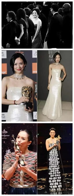 在大陆女星中,章子怡还是好莱坞最进阶的存在
